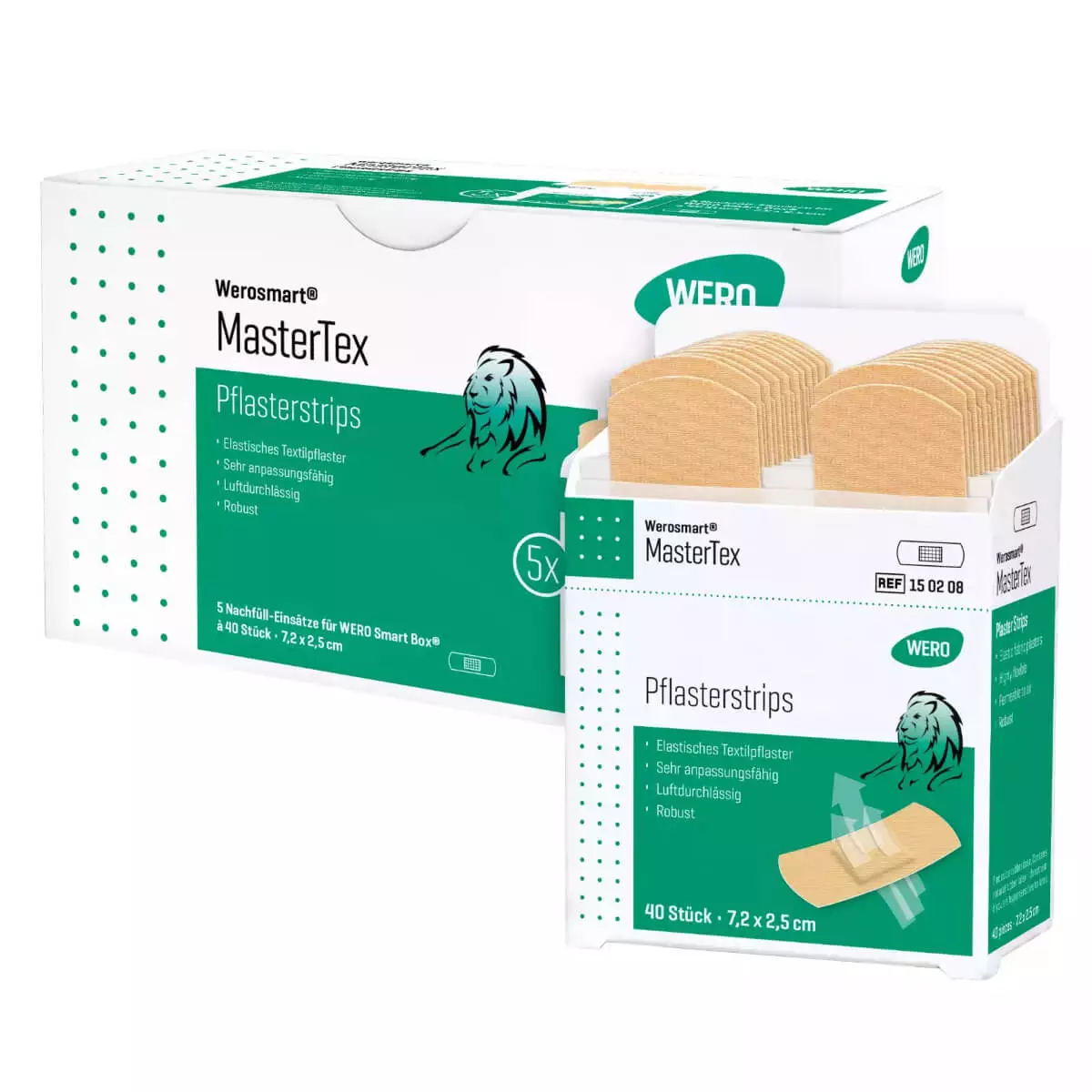  Werosmart MasterTex adhesive bandage refill packs
