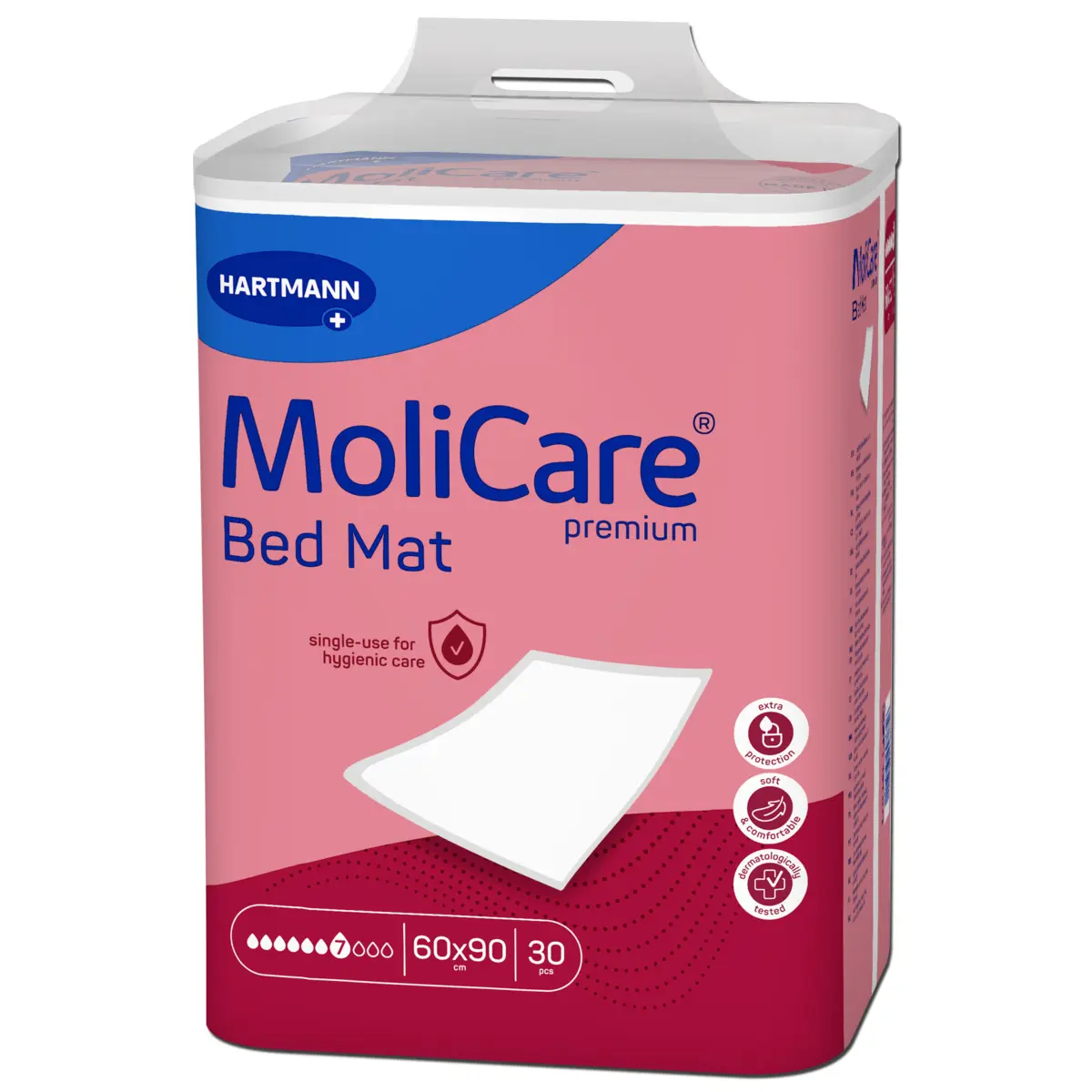 MoliCare Premium Bed Mat bed protection pads, 7-drop absorbency MoliCare Premium Bed Mat bed protection pads, 7-drop absorbency