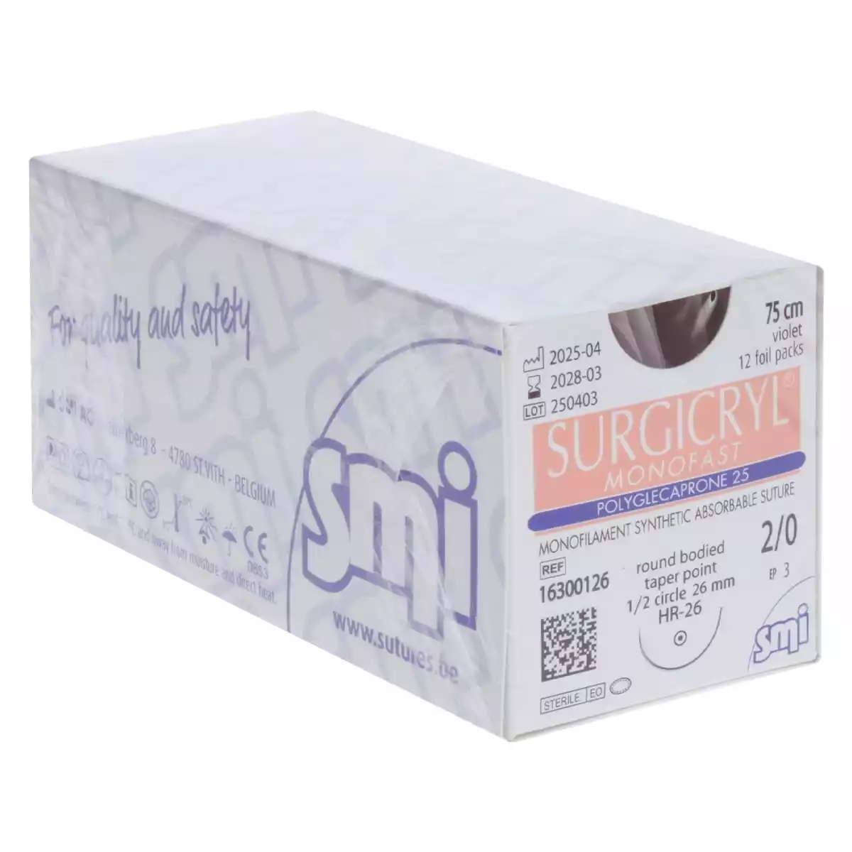 Surgicryl Monofast suture material Surgicryl Monofast suture material
