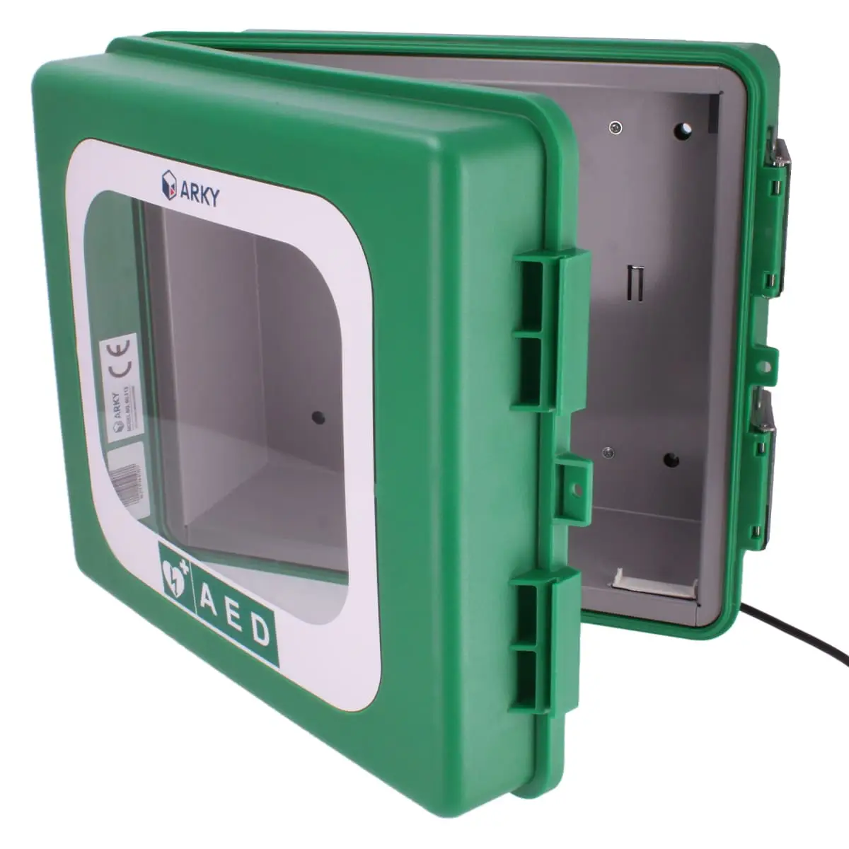 Outdoor AED cabinet with heater Outdoor AED cabinet with heater