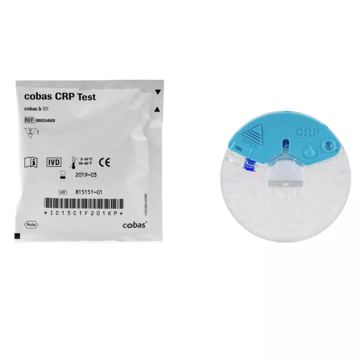  cobas b 101 CRP test