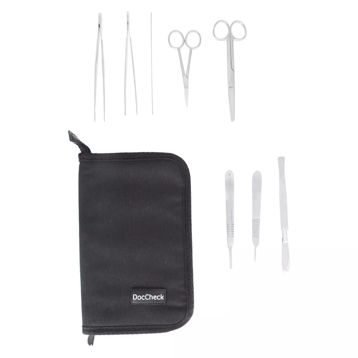 Basic dissecting set in case