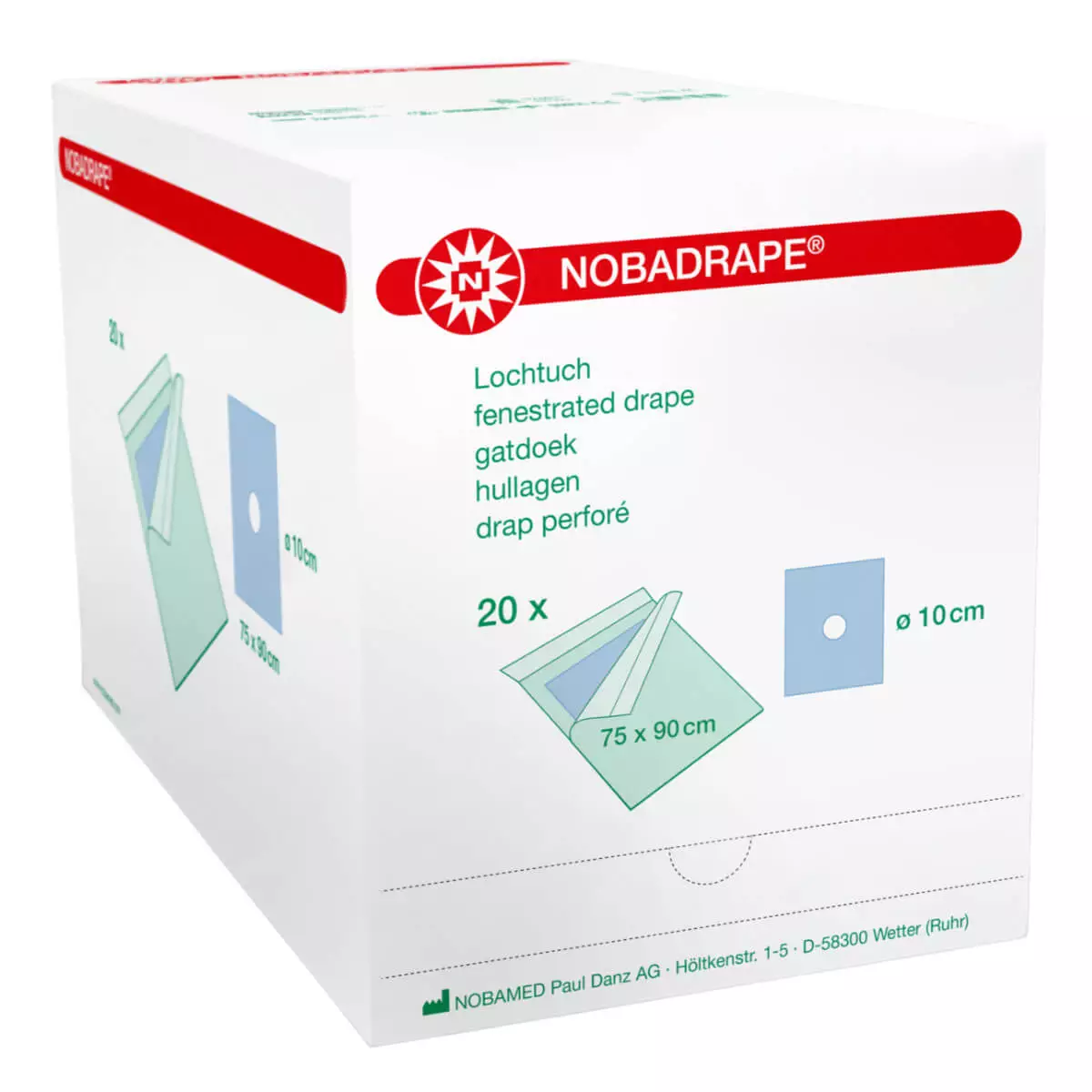  NOBADRAPE	fenestrated drapes