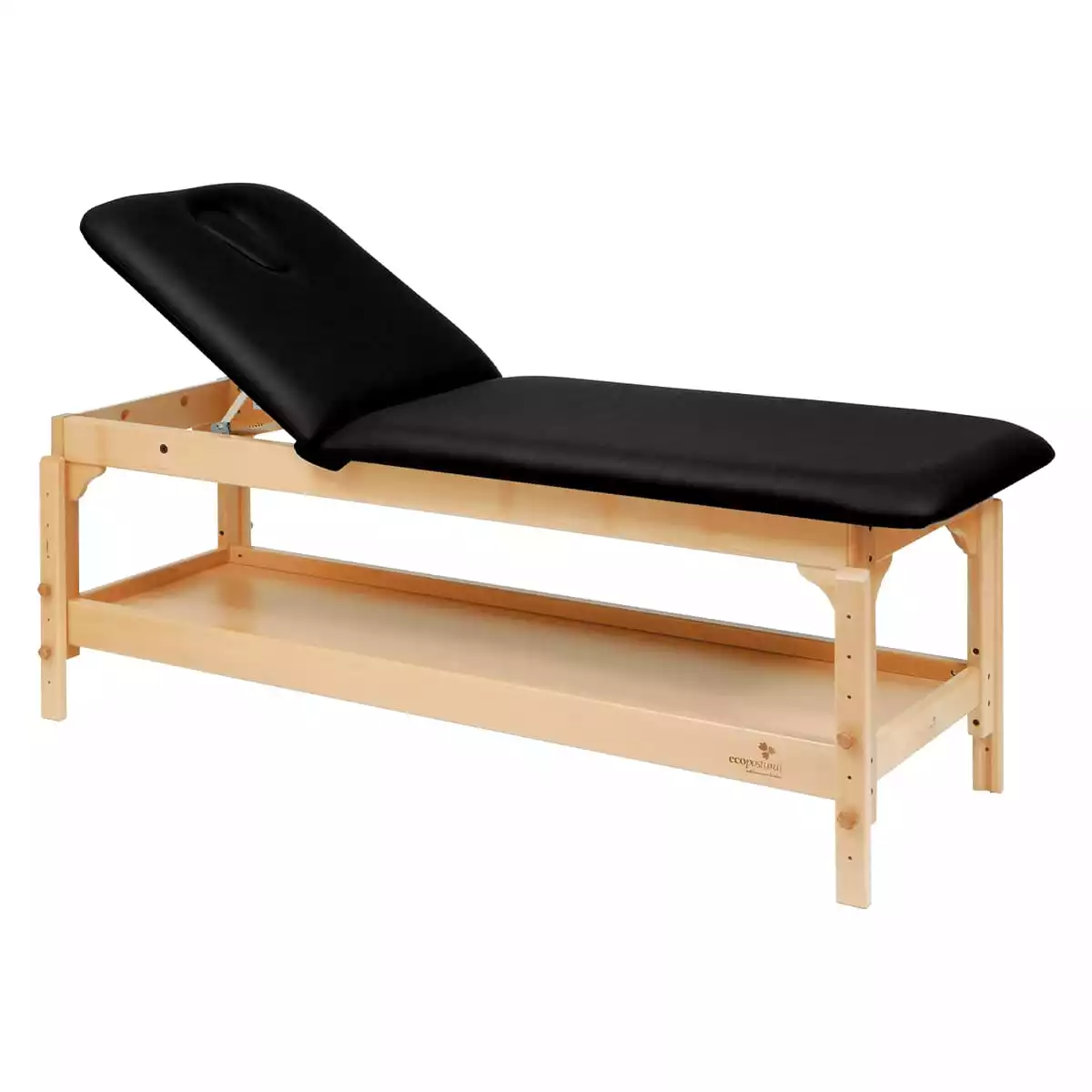  Two-piece treatment table with shelf