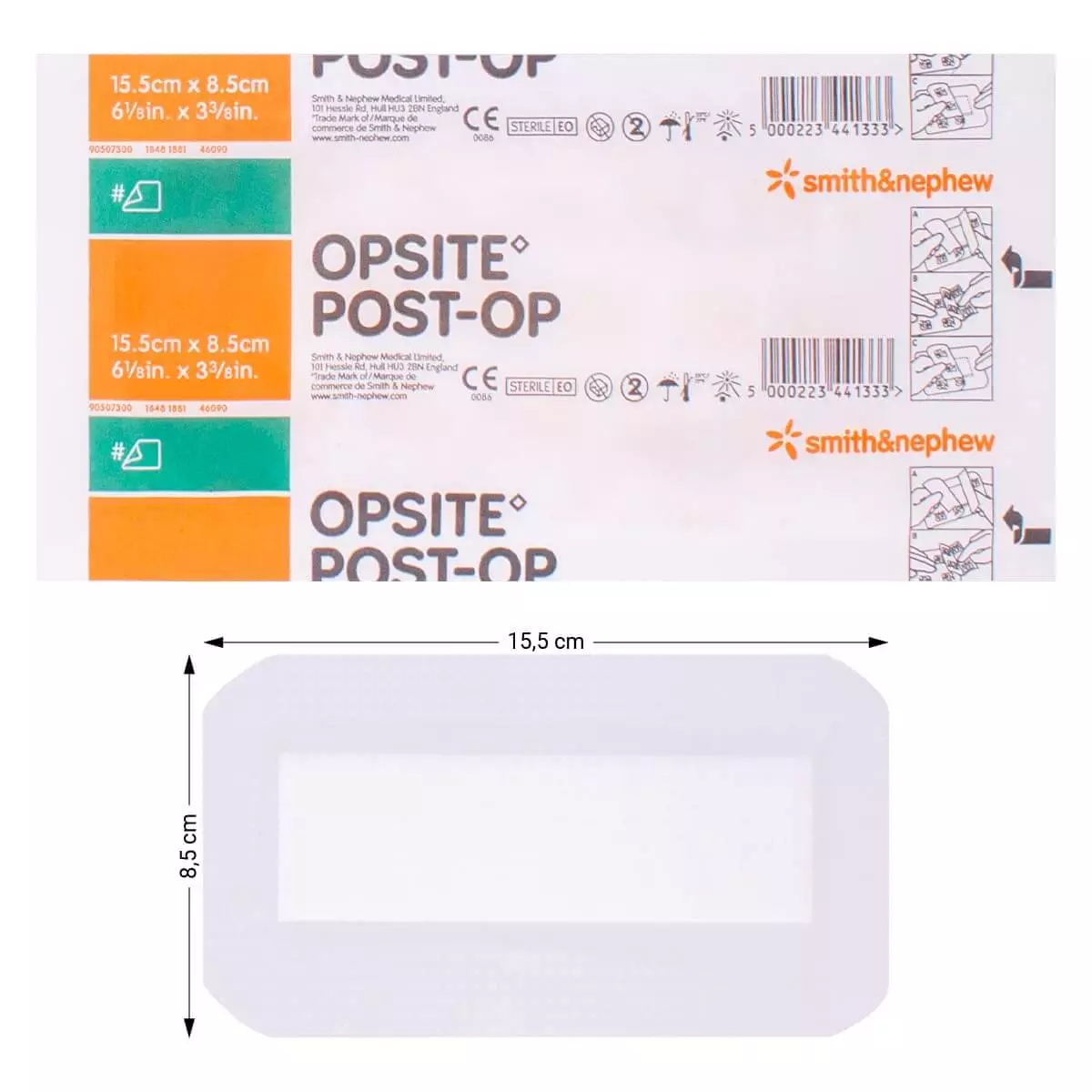 OpSite Post-Op film dressing OpSite Post-Op film dressing