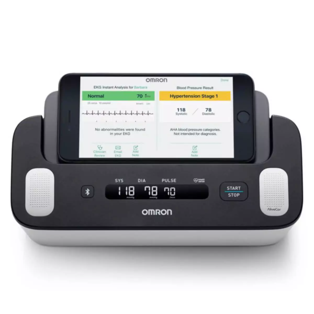  Complete blood pressure monitor & ECG
