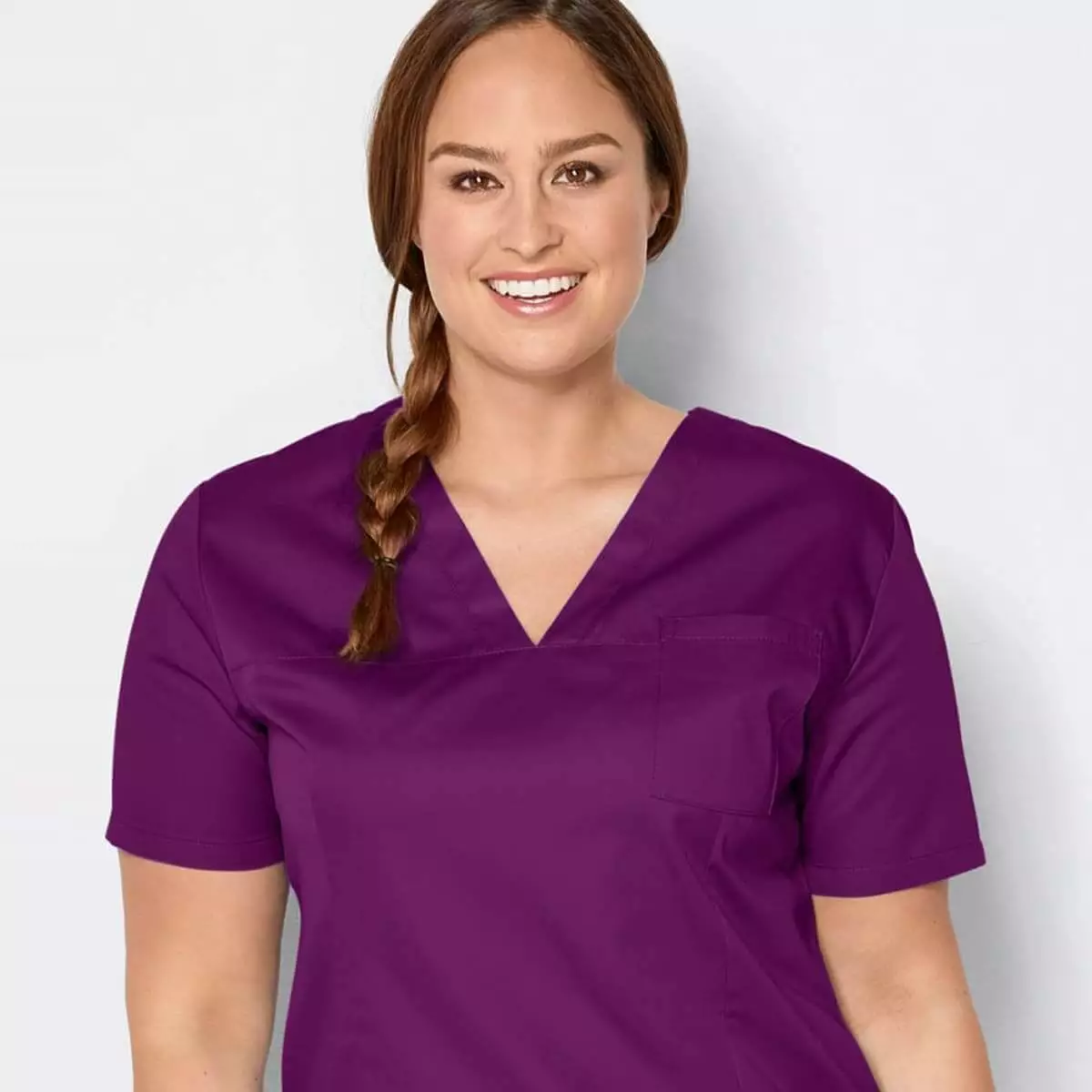 Ladies’ scrub top Roma with V-neck Ladies’ scrub top Roma with V-neck