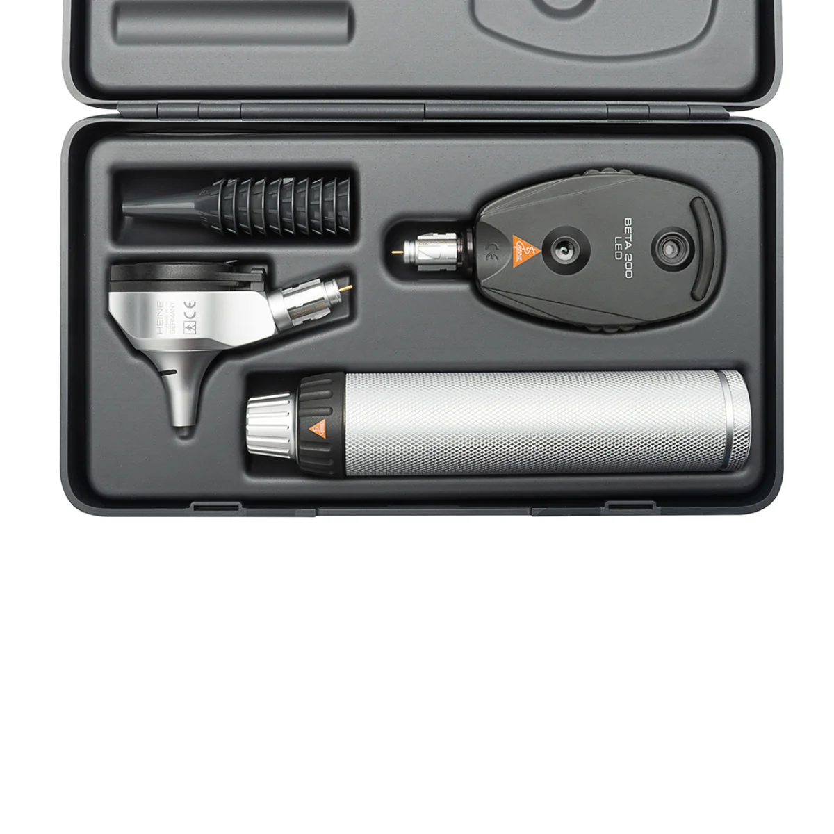 HEINE BETA 200 LED F.O. otoscope & BETA 200 LED ophthalmoscope in a set HEINE BETA 200 LED F.O. otoscope & BETA 200 LED ophthalmoscope in a set