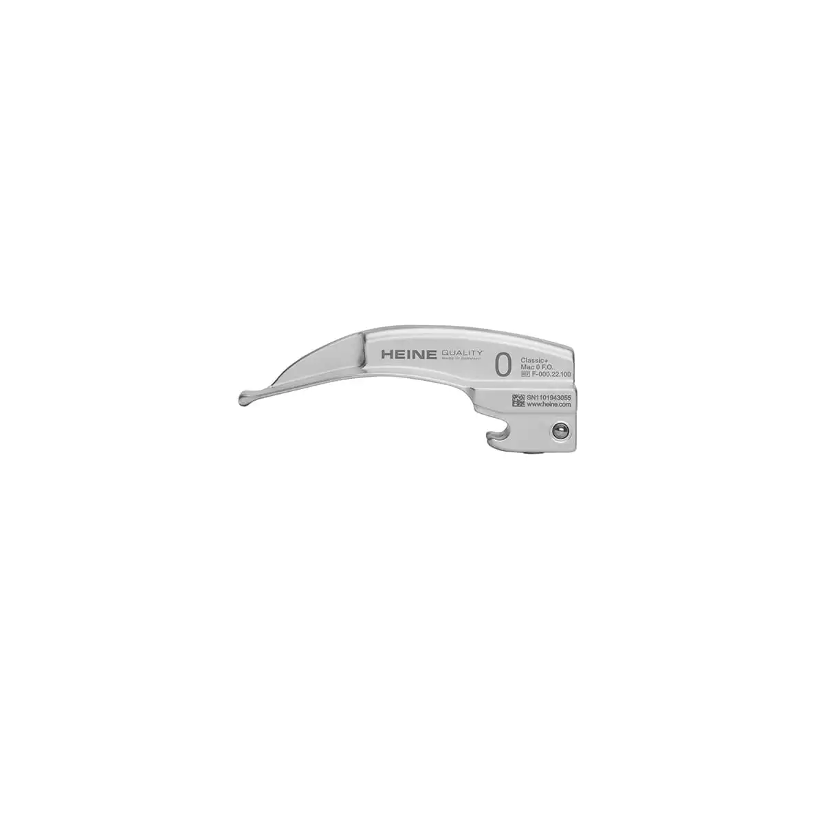  HEINE Classic+ Fiber Optic (F.O.) blade according to Macintosh