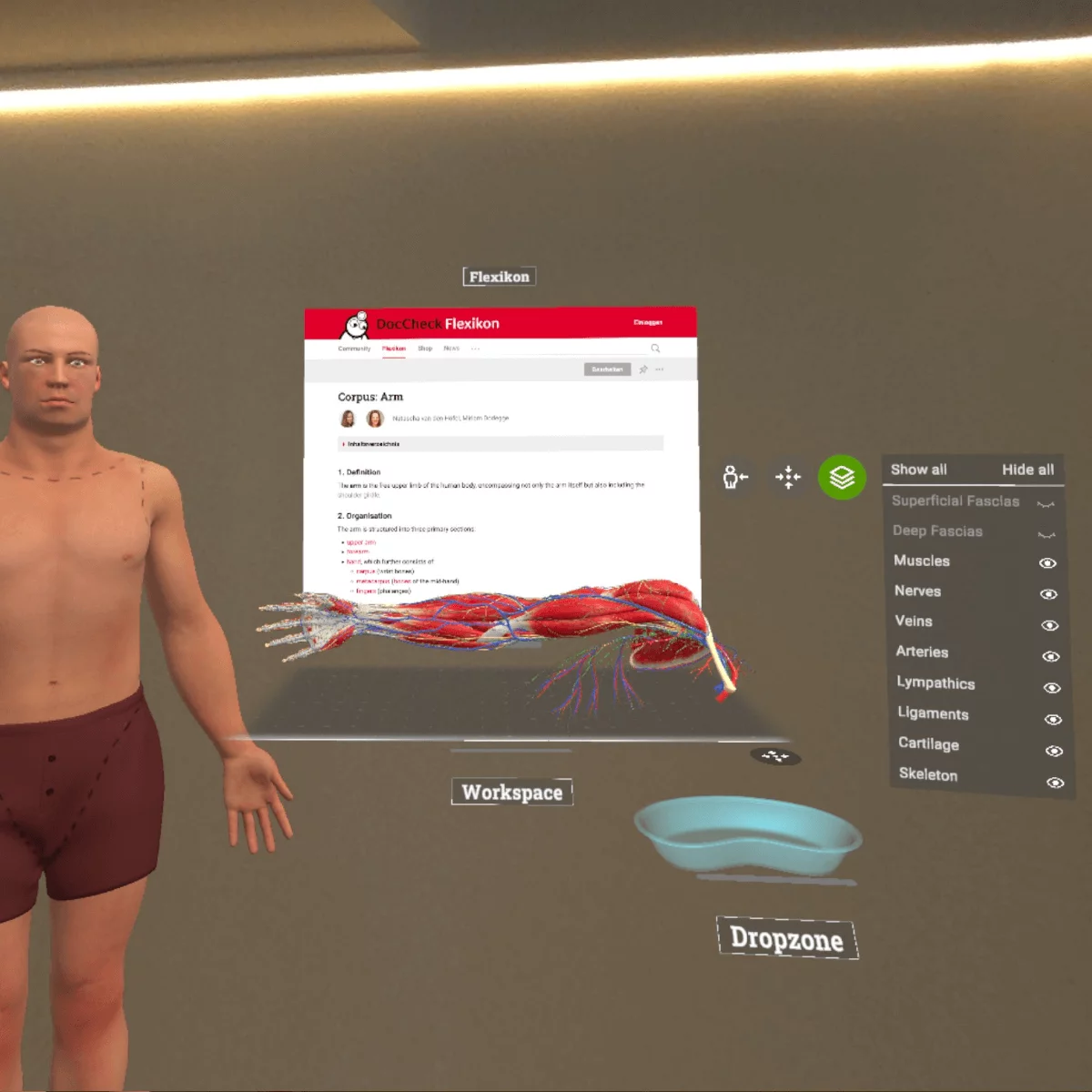 “Corpus” mixed reality anatomy app for Meta Quest 3/3S “Corpus” mixed reality anatomy app for Meta Quest 3/3S
