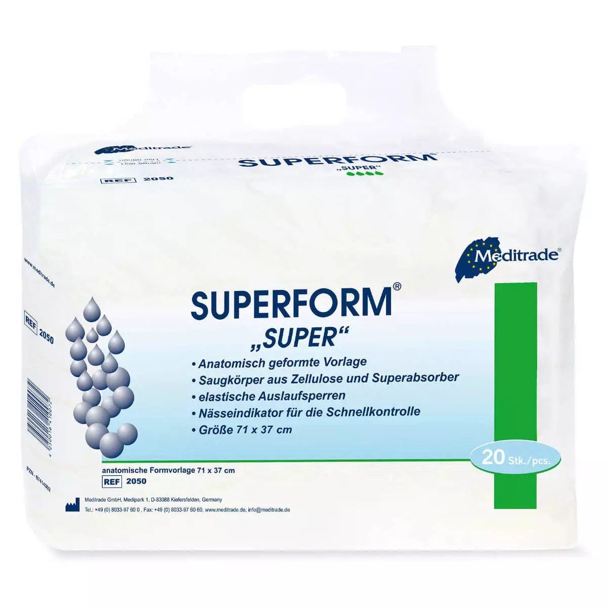  Superform Incontinence Pad