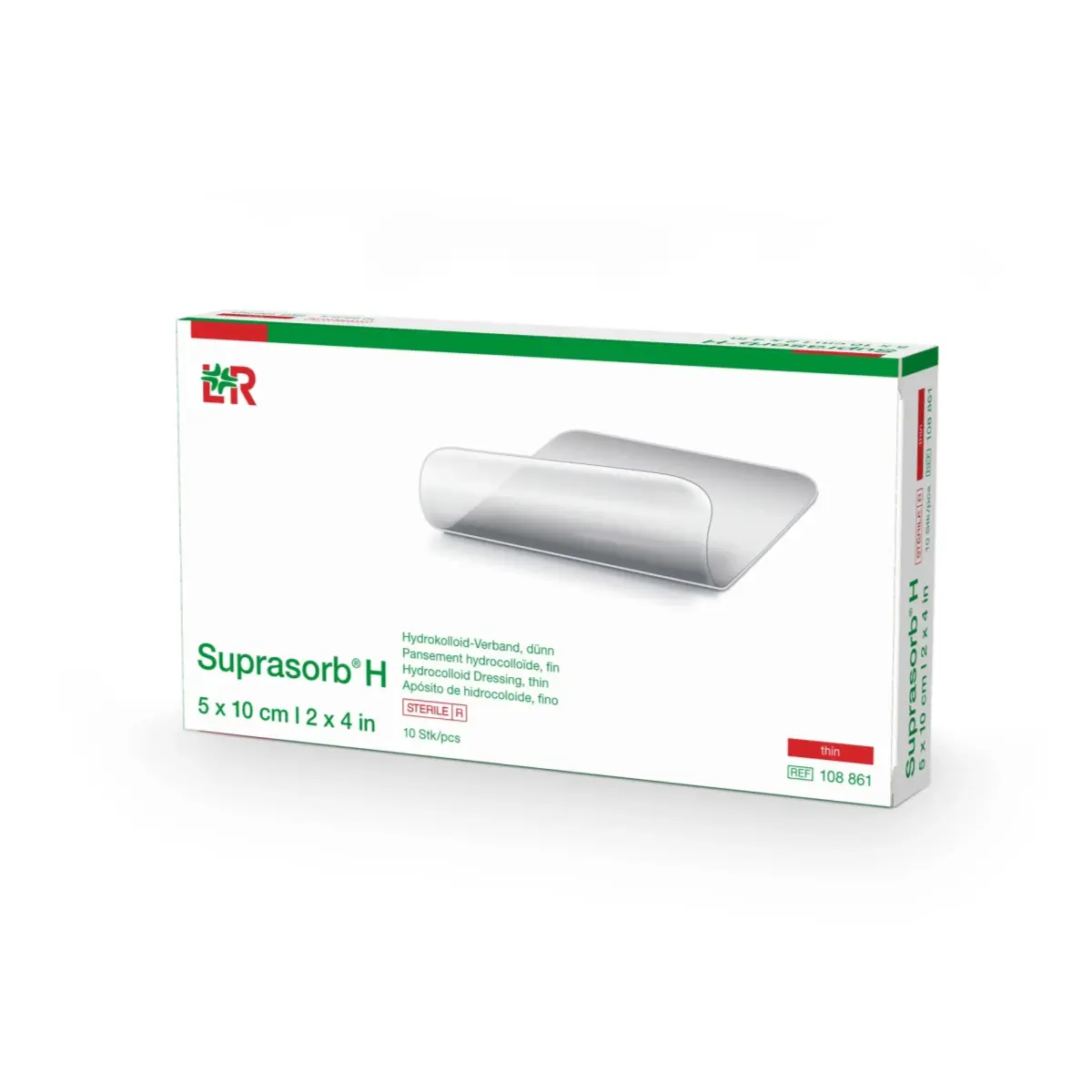 Suprasorb H hydrocolloid dressing Suprasorb H hydrocolloid dressing