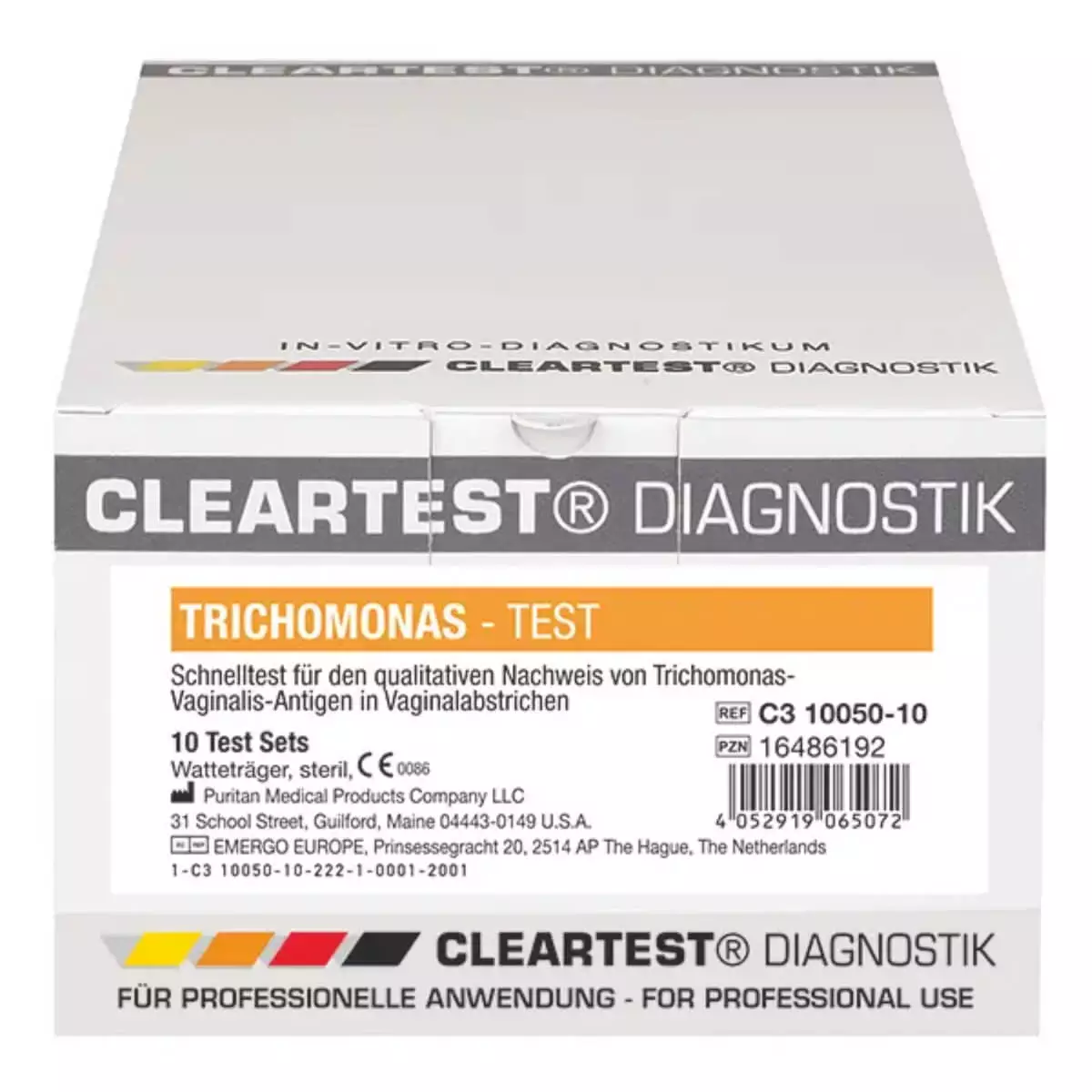  Cleartest Trichomonas cassette rapid test