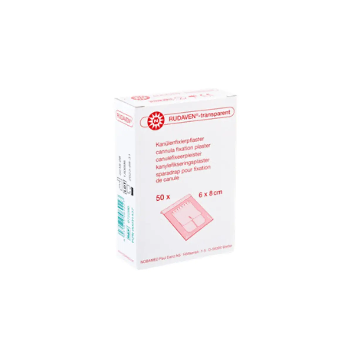  RUDAVEN-transparent cannula fixation dressing