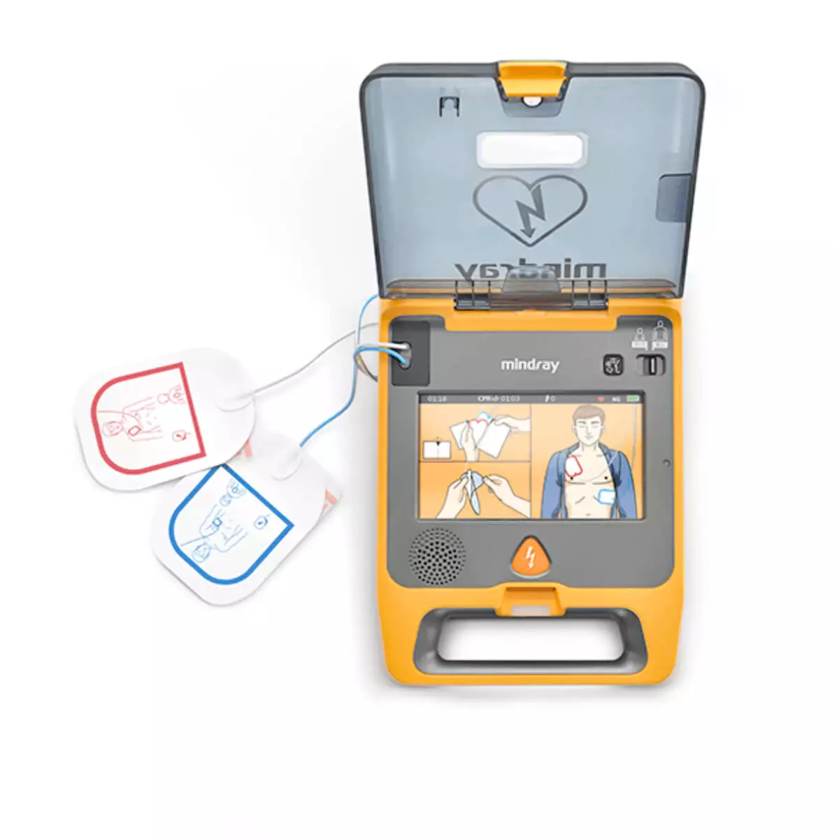  Beneheart C2 defibrillator with color display (semi-automatic)
