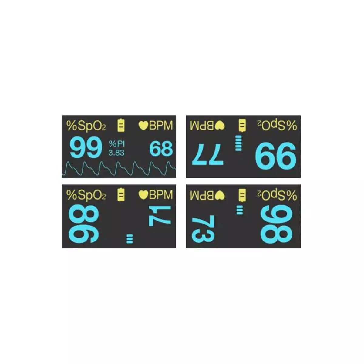  H10 finger pulse oximeter