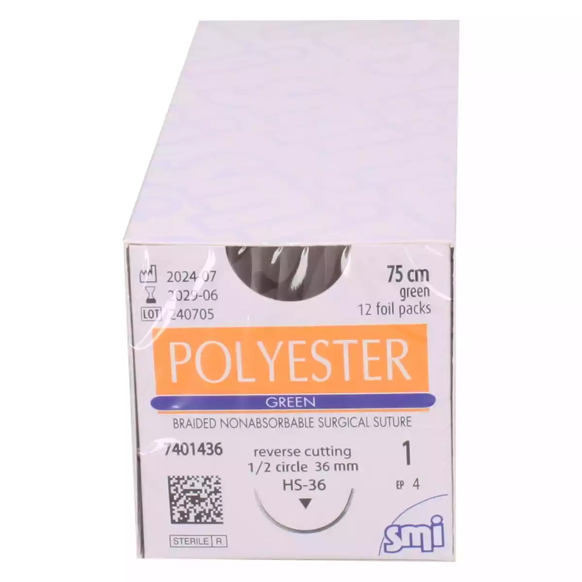  Polyester Green Suture Material