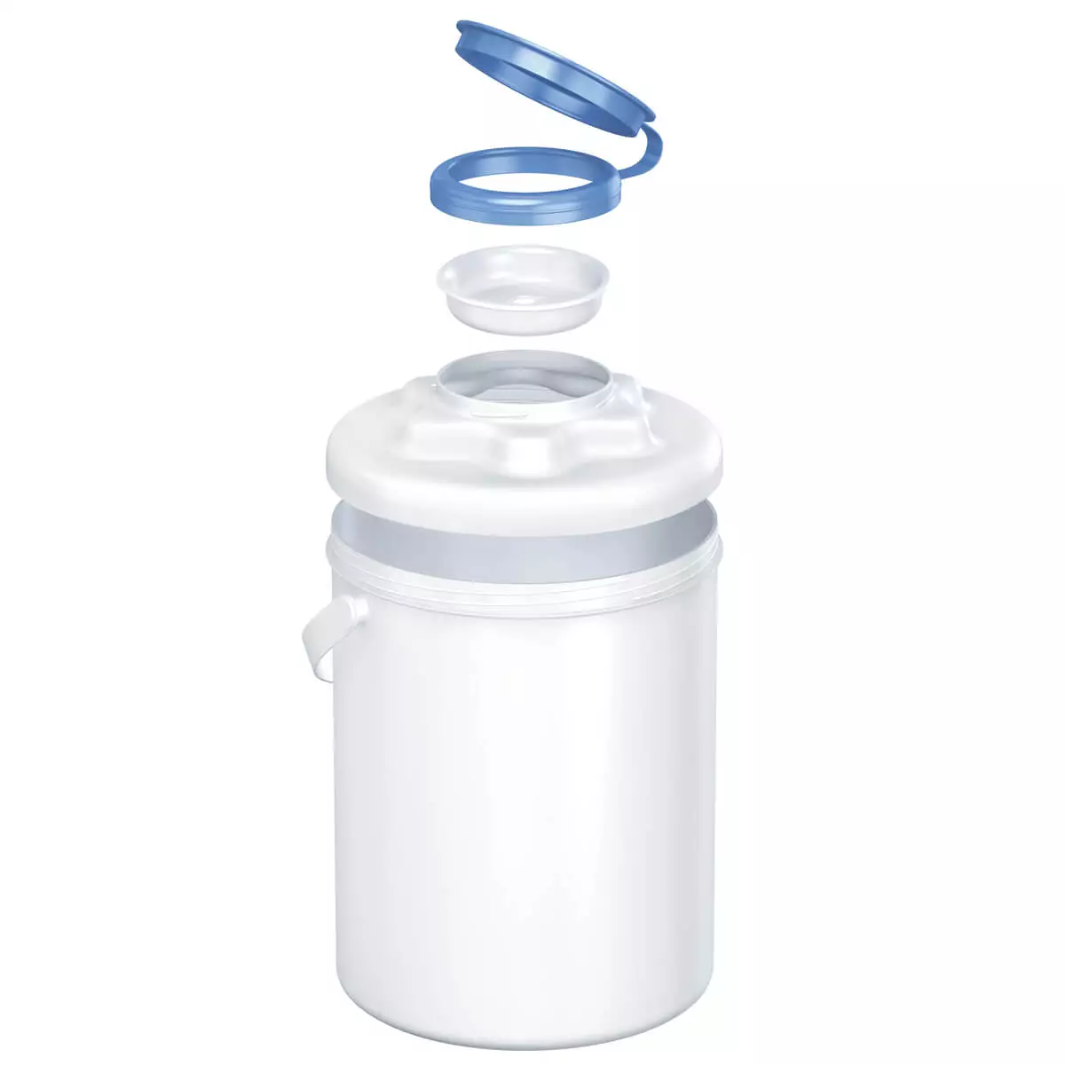 BODE X-Wipes dispenser bucket