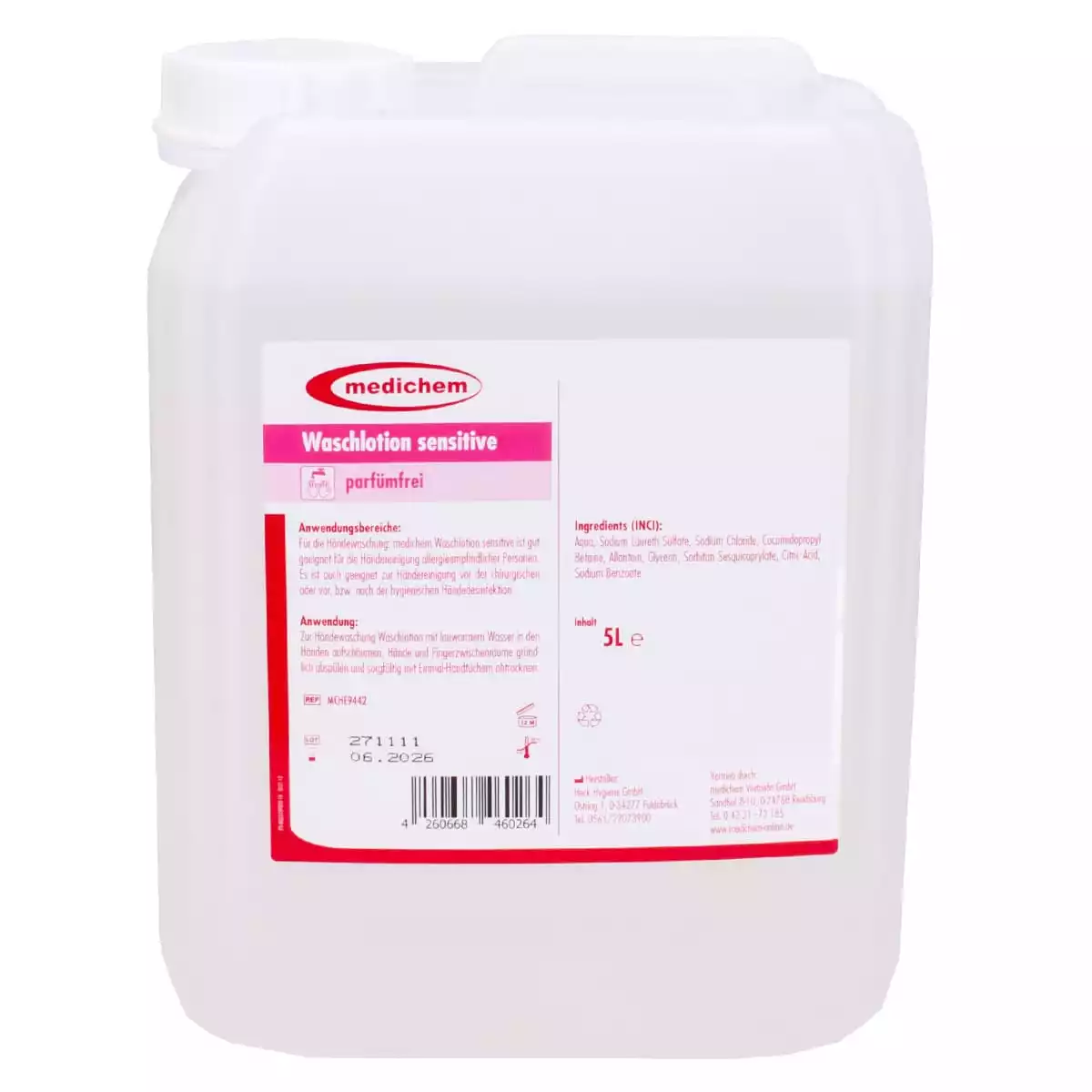  Wash lotion sensitive