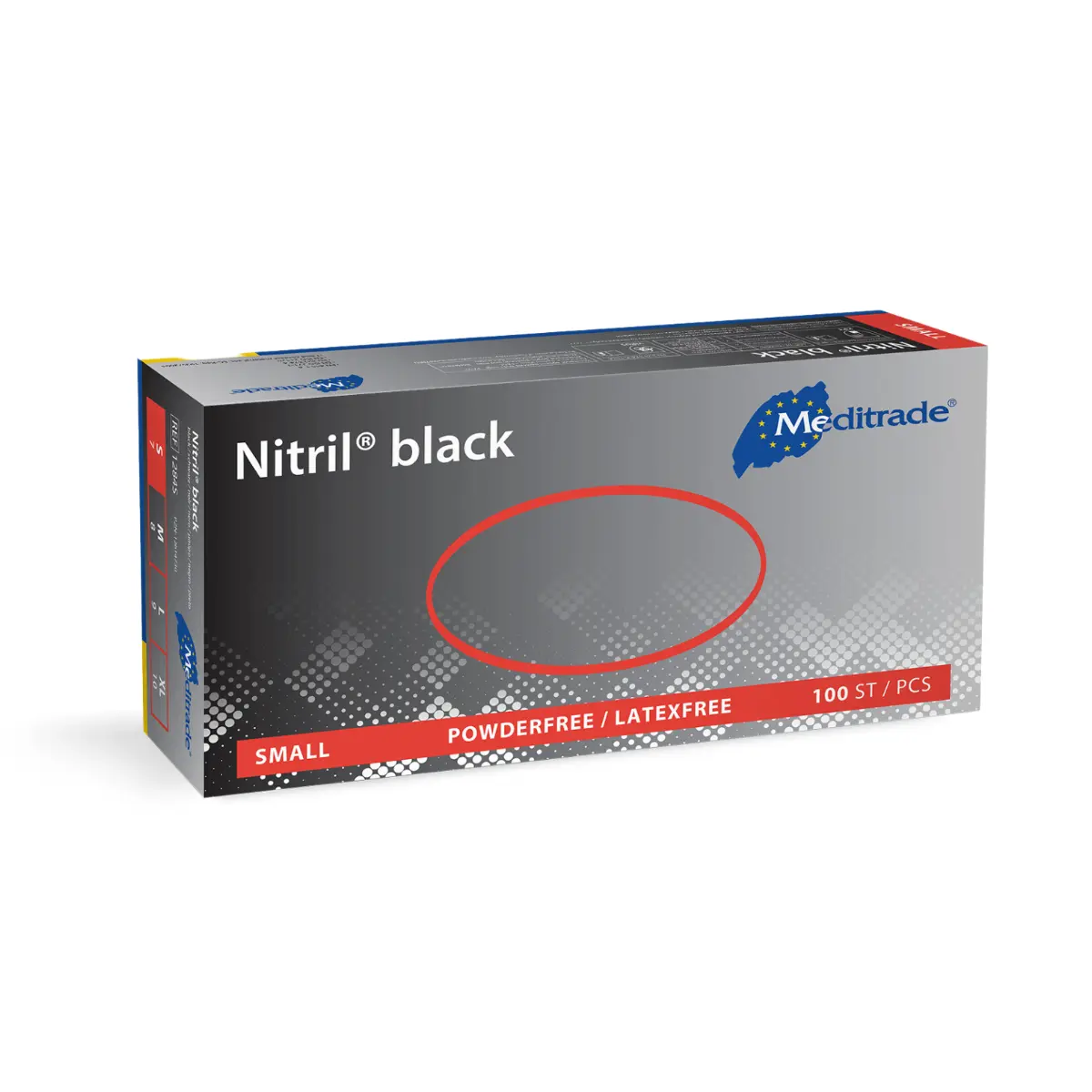  Nitril Black gloves