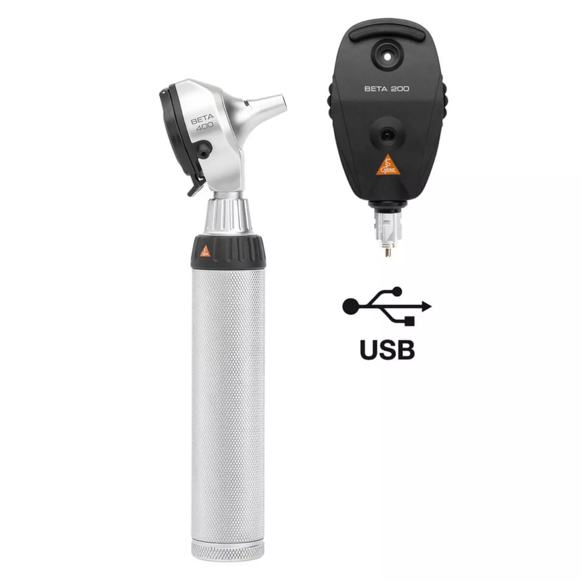  HEINE BETA 400 FO otoscope and BETA 200 ophthalmoscope set