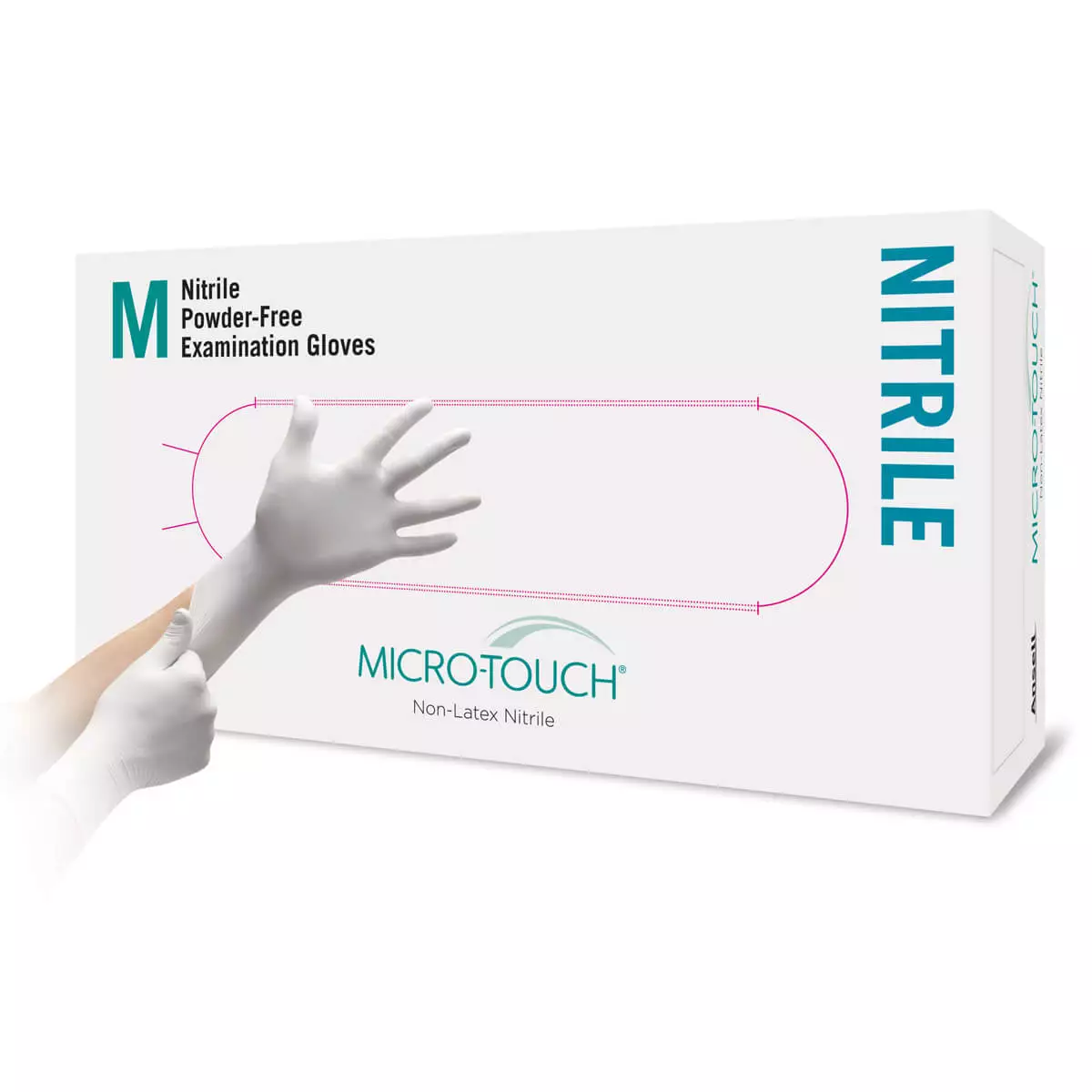  MICRO-TOUCH White Nitrile examination glove