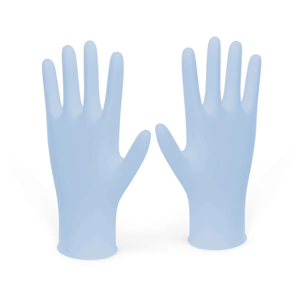 Vasco Coats light blue nitrile examination gloves Vasco Coats light blue nitrile examination gloves