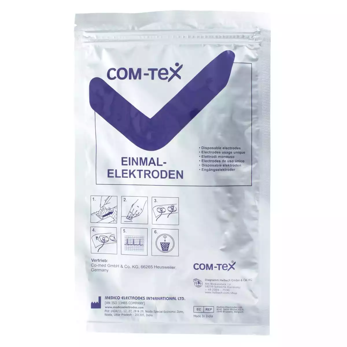  Single-use electrodes