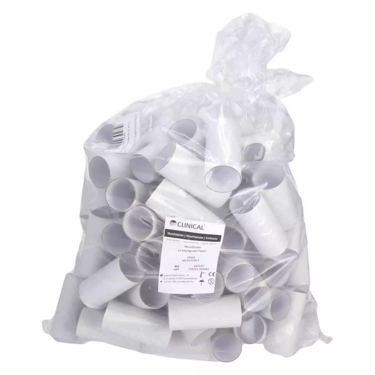  Mouthpieces for Vitalograph spirometers