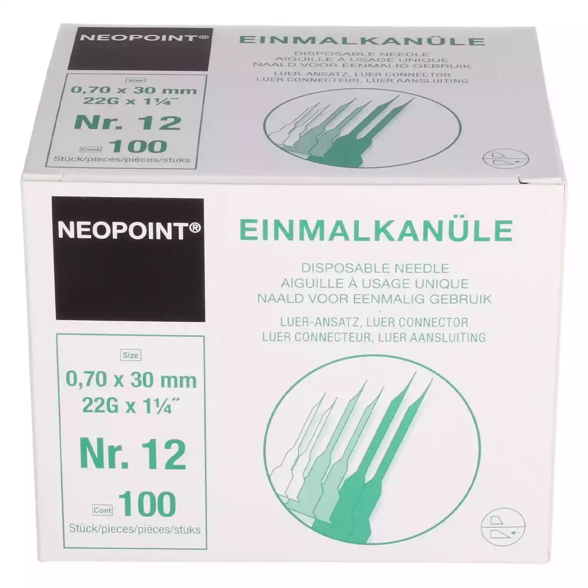  Neopoint single-use cannulas