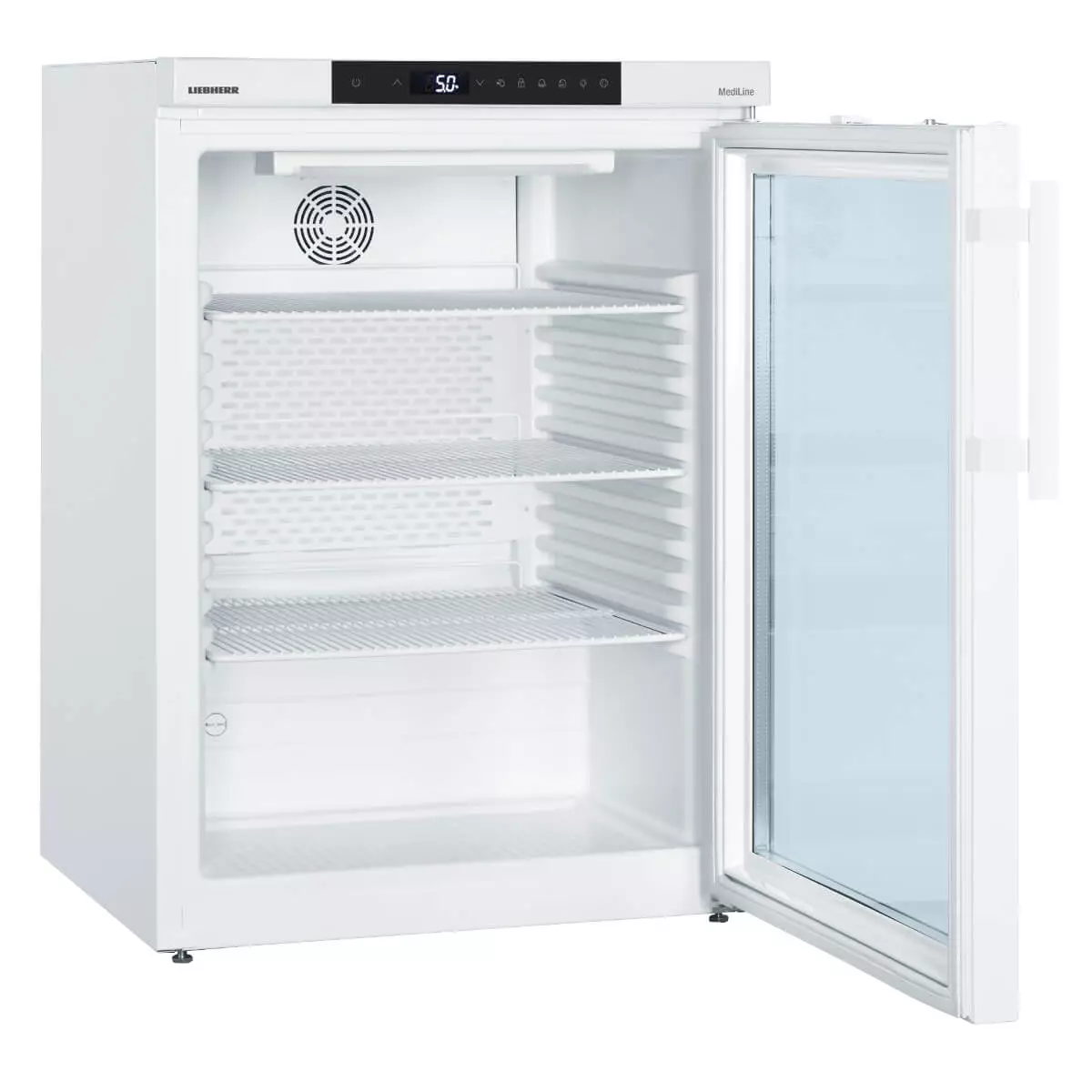  MKUv 1613 MediLine medicine refrigerator with glass door
