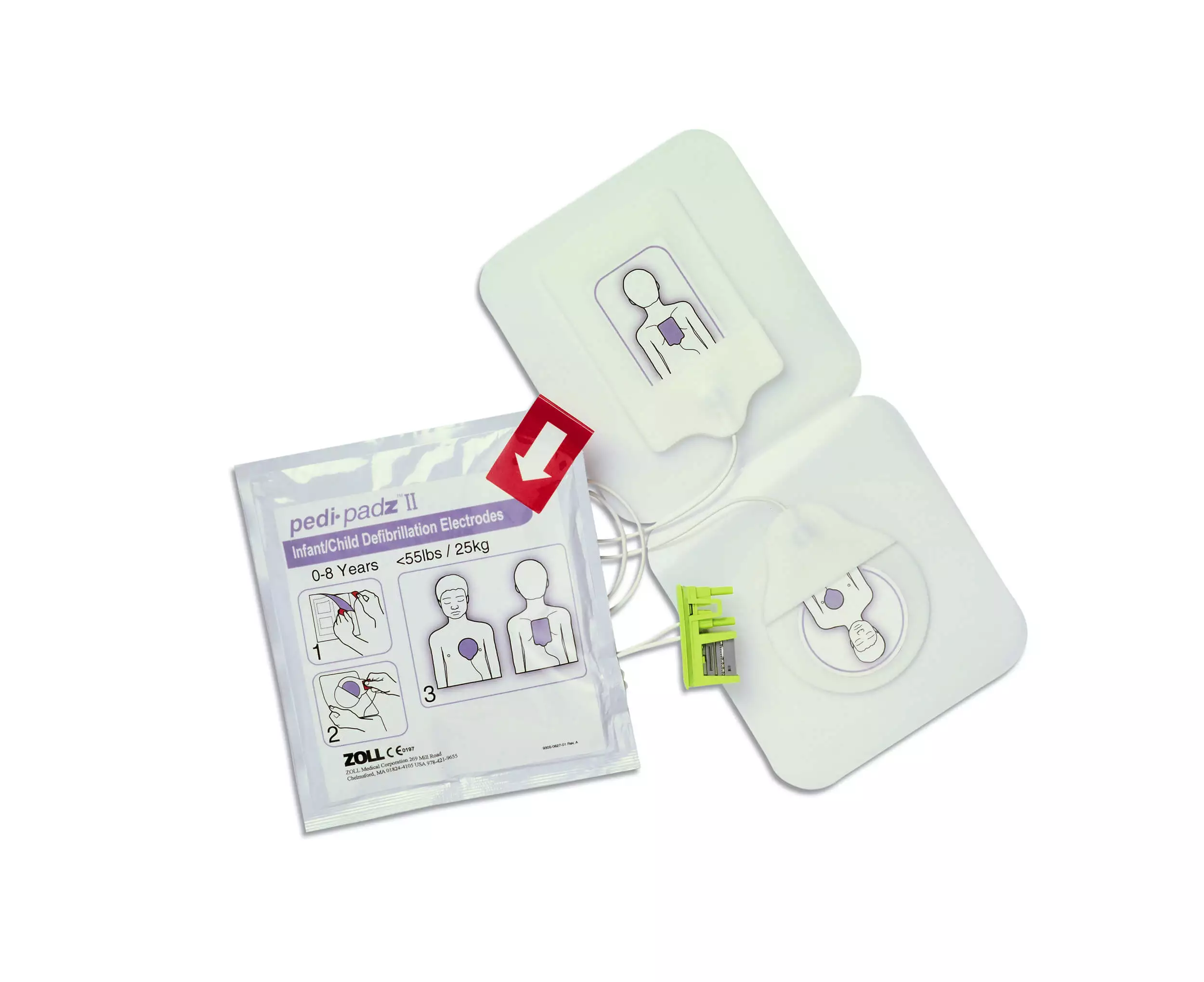  Pedi-padz II electrodes for AED Plus