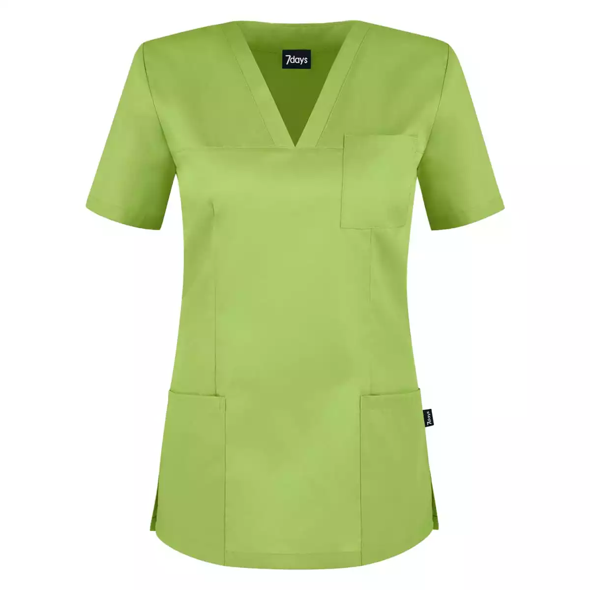  Ladies’ scrub top Roma with V-neck