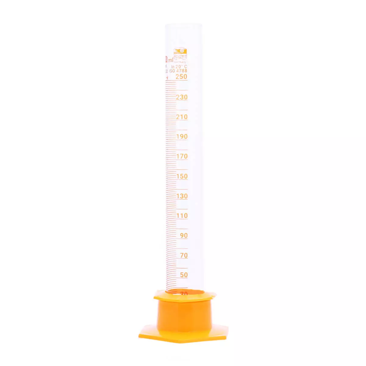  Glass measuring cylinder