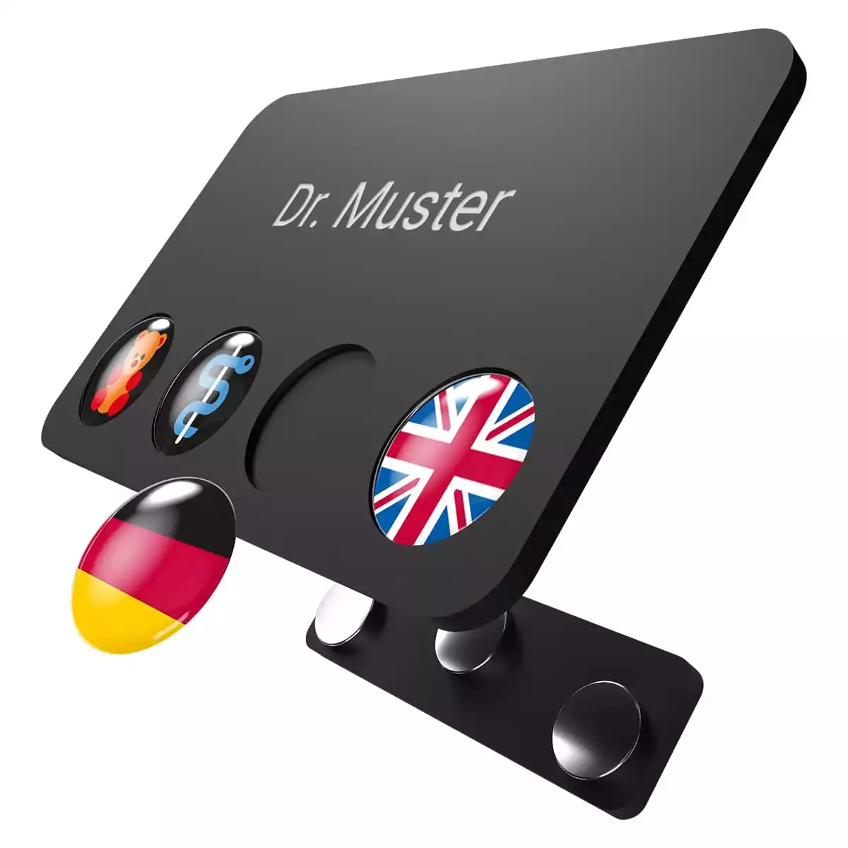  “DocTag” magnetic name tag