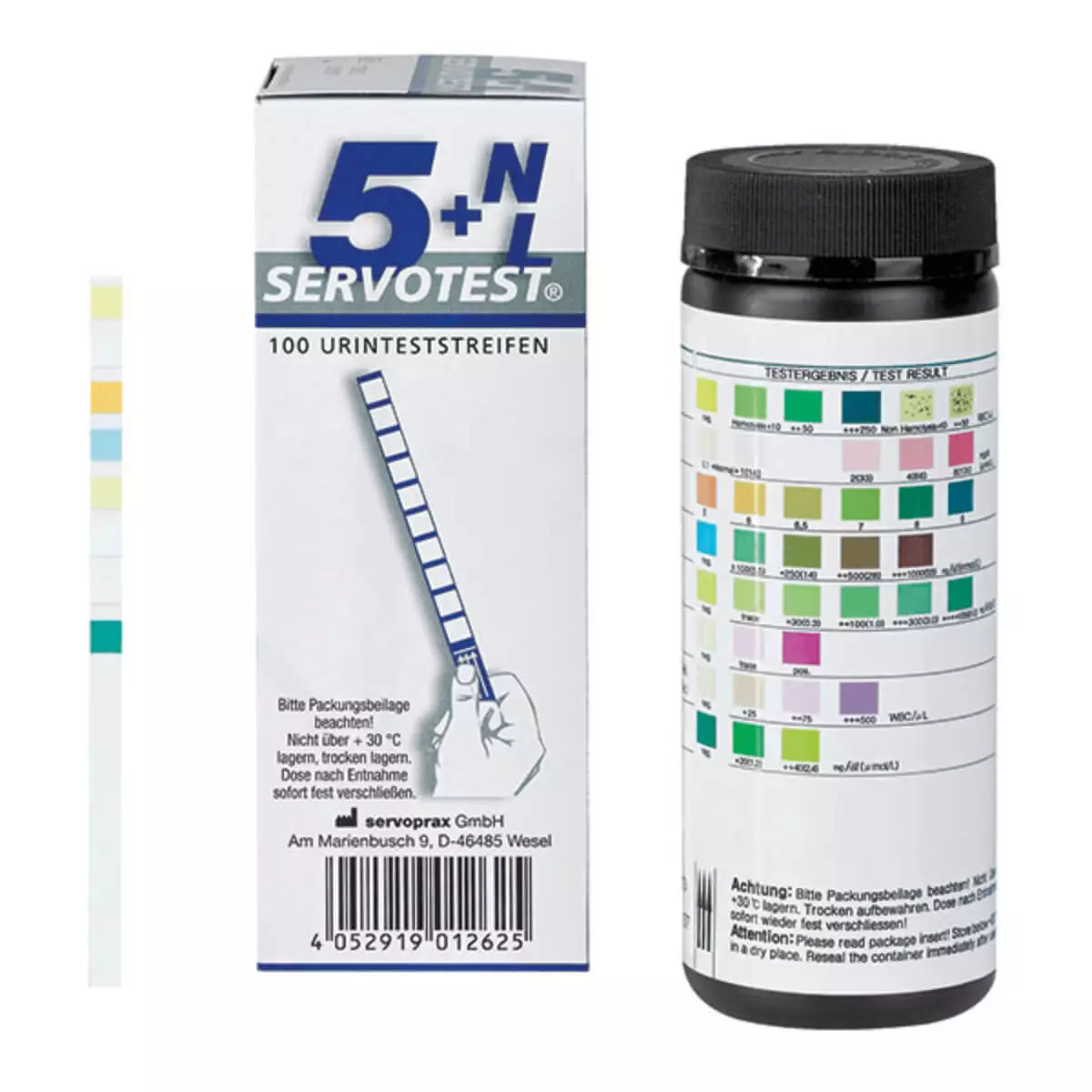  SERVOTEST Urine Test Strips