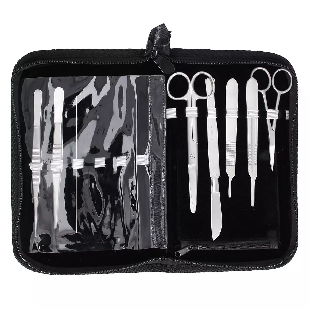  Basic dissecting set in case