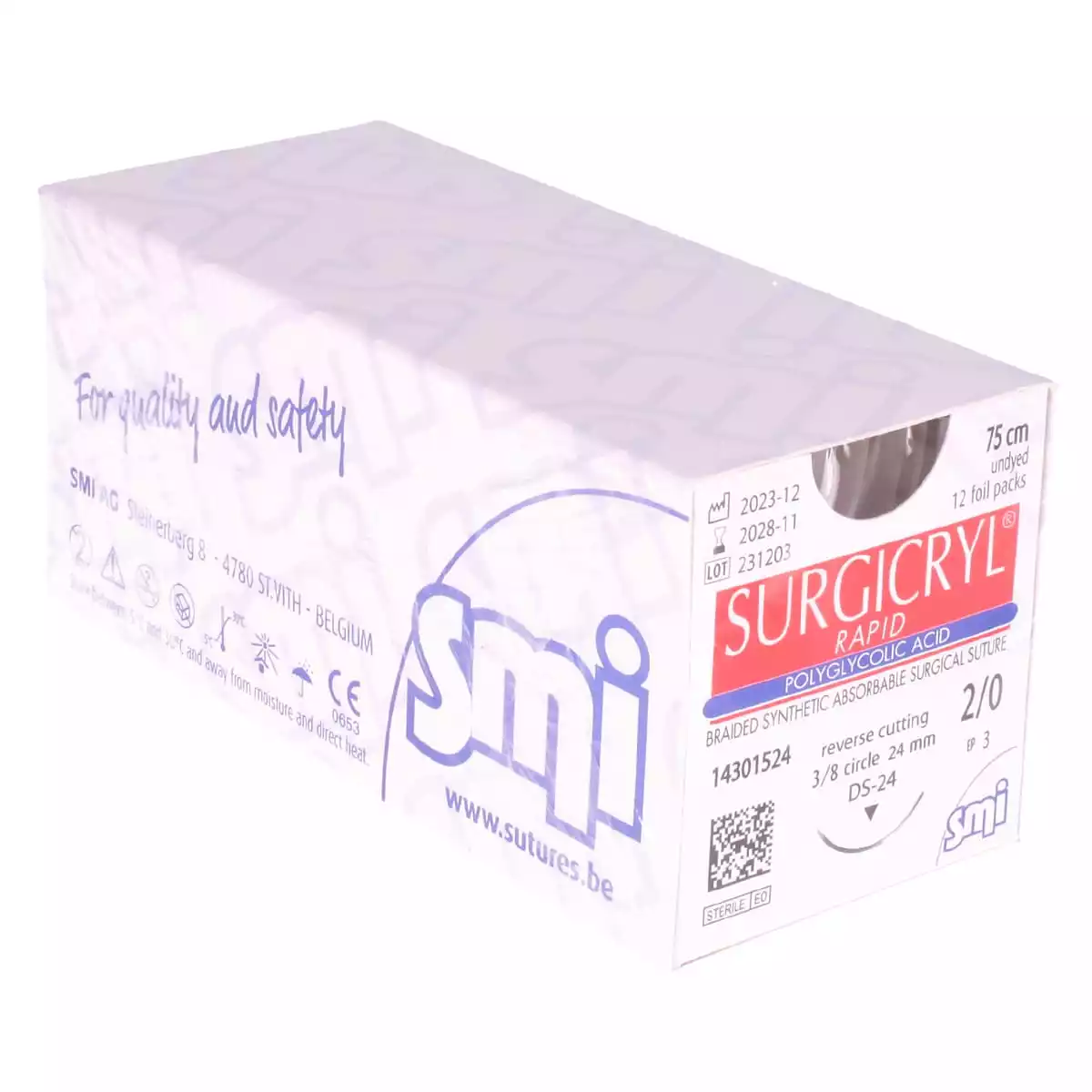  Surgicryl Rapid suture material