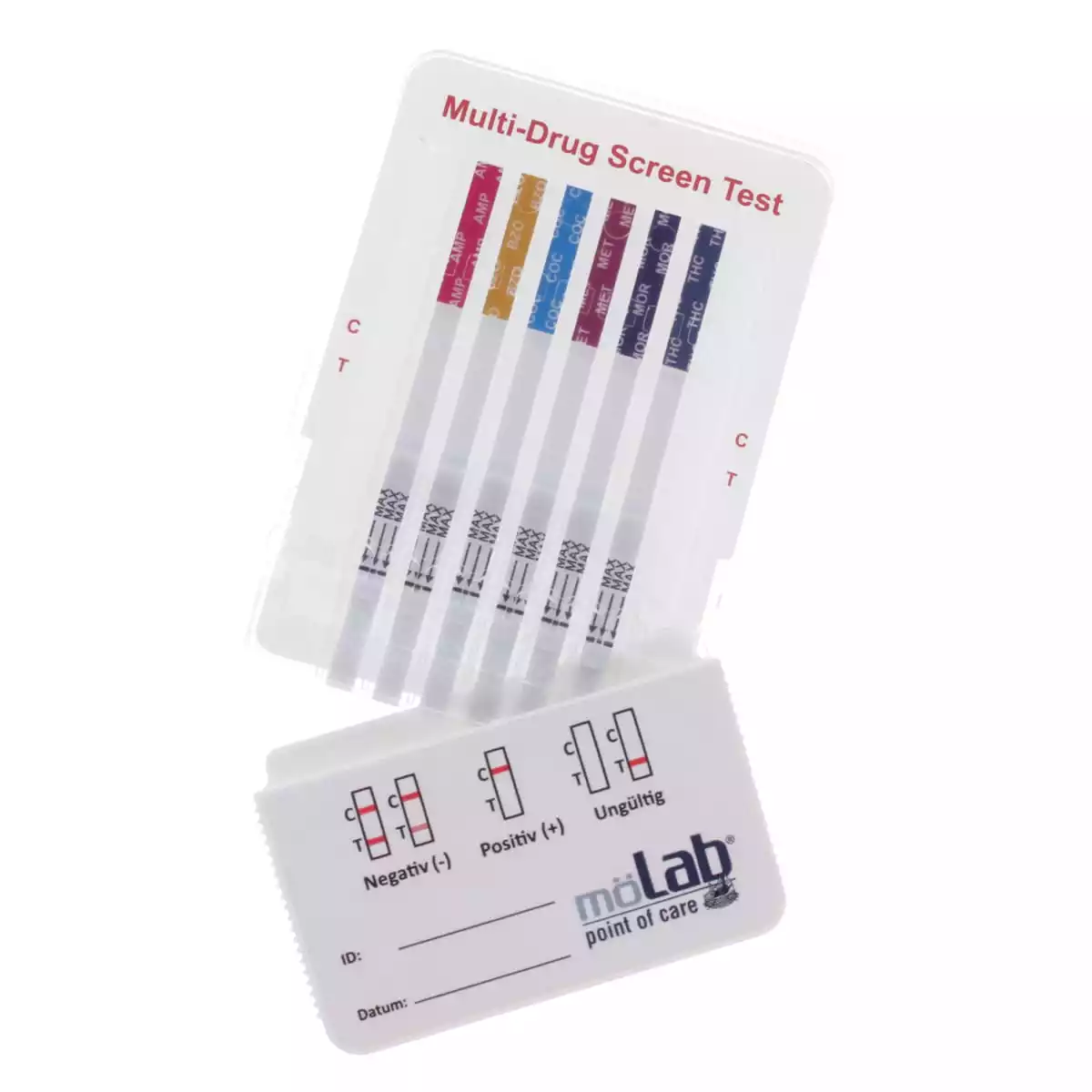  OneSecund multi-dip rapid drug test