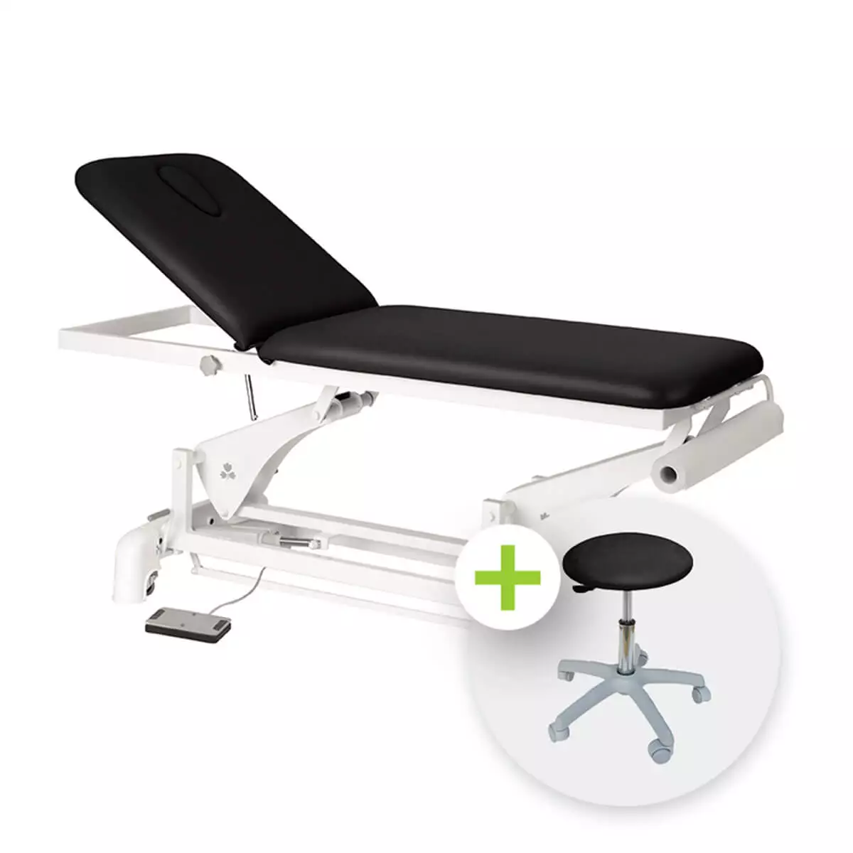 Height adjustable treatment table Height adjustable treatment table