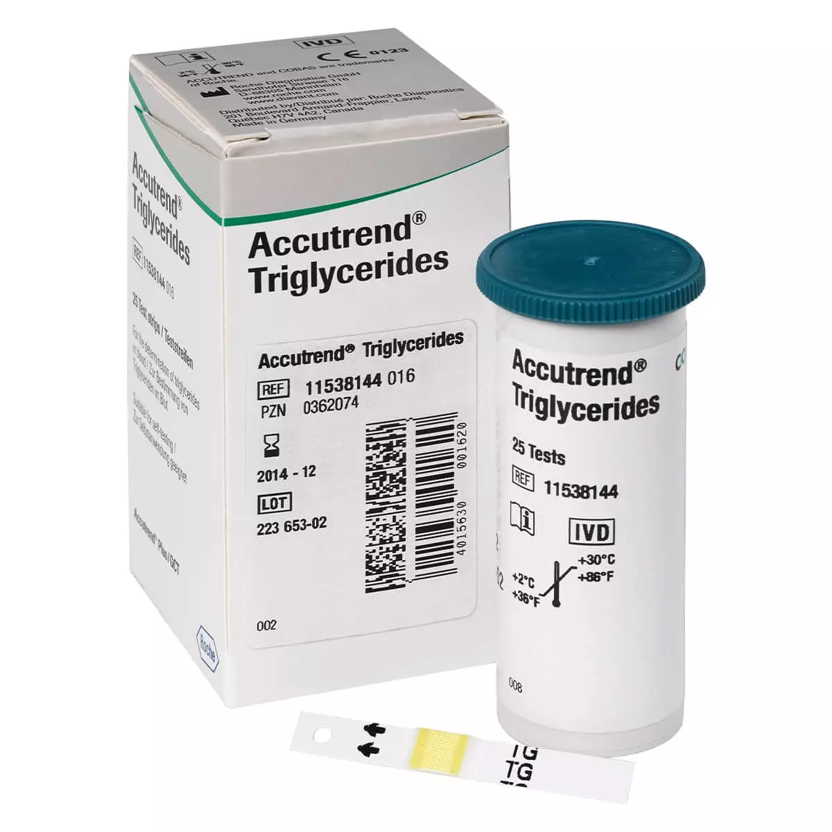  Accutrend Triglycerides test strips