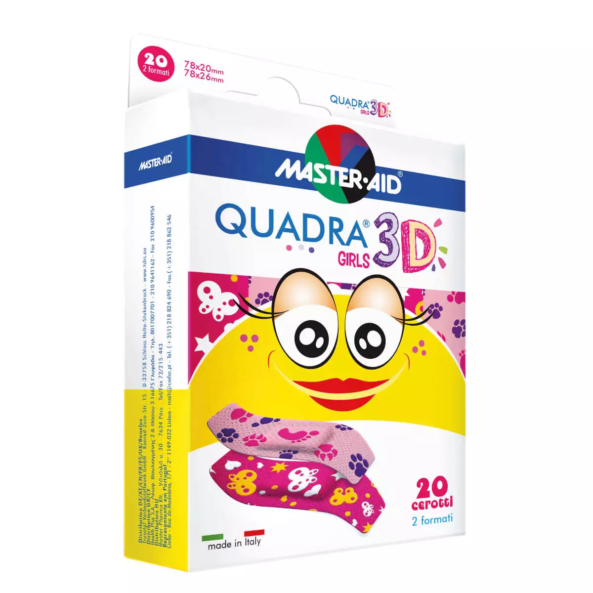  Quadra 3D children plaster