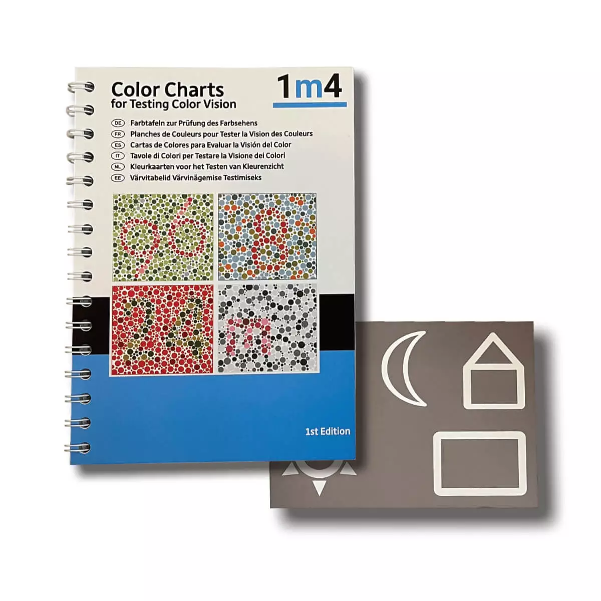  Color charts for Ishihara vision testing