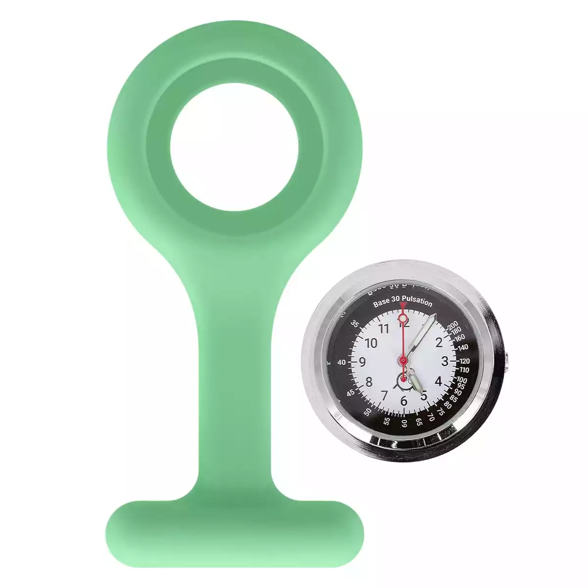  “Tic” silicone nurse watch with clip