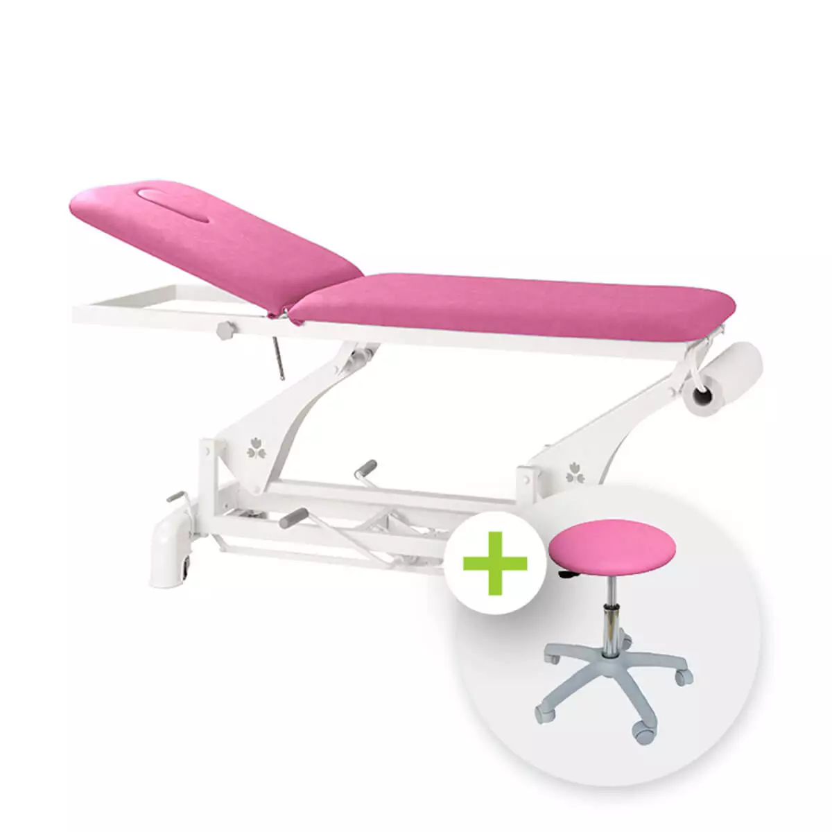 Height adjustable treatment table Height adjustable treatment table