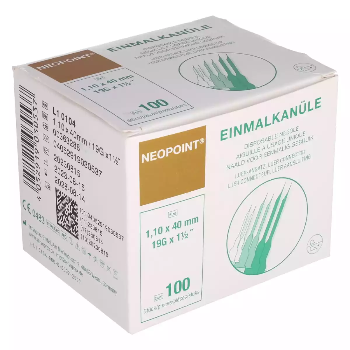  Neopoint special-size cannula