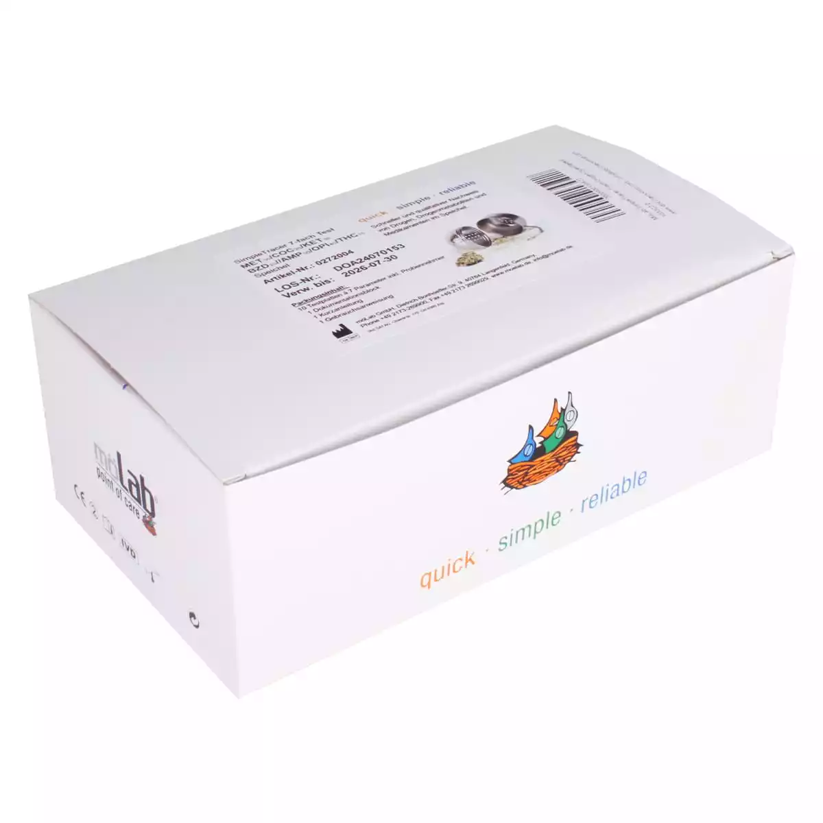  SimpleTracer saliva drug test