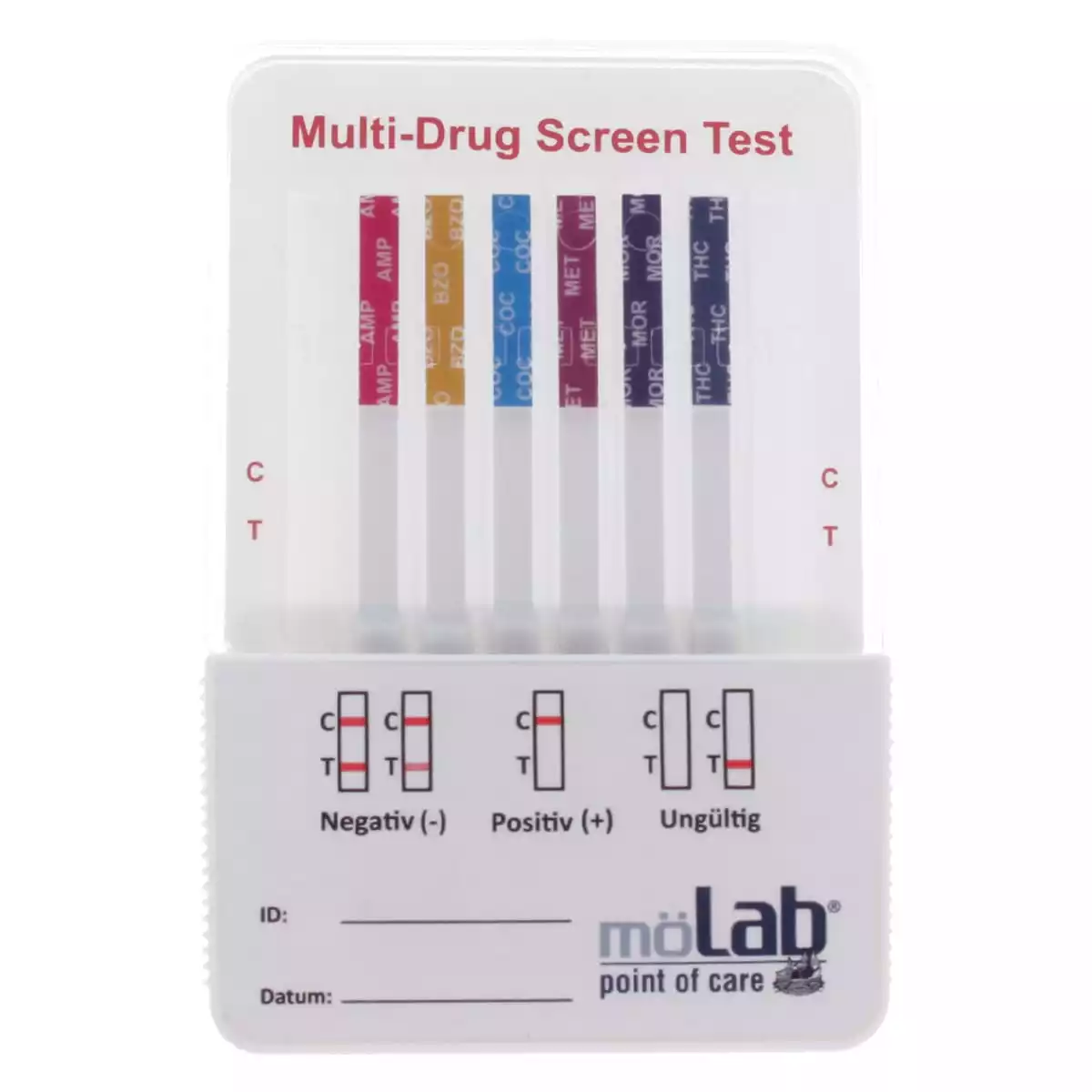 OneSecund multi-dip rapid drug test
