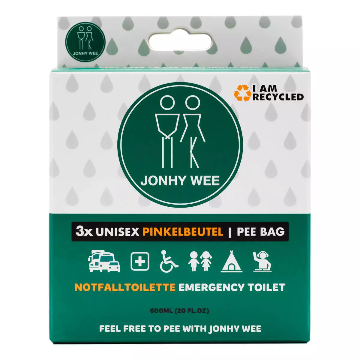  Mini toilet for on the road