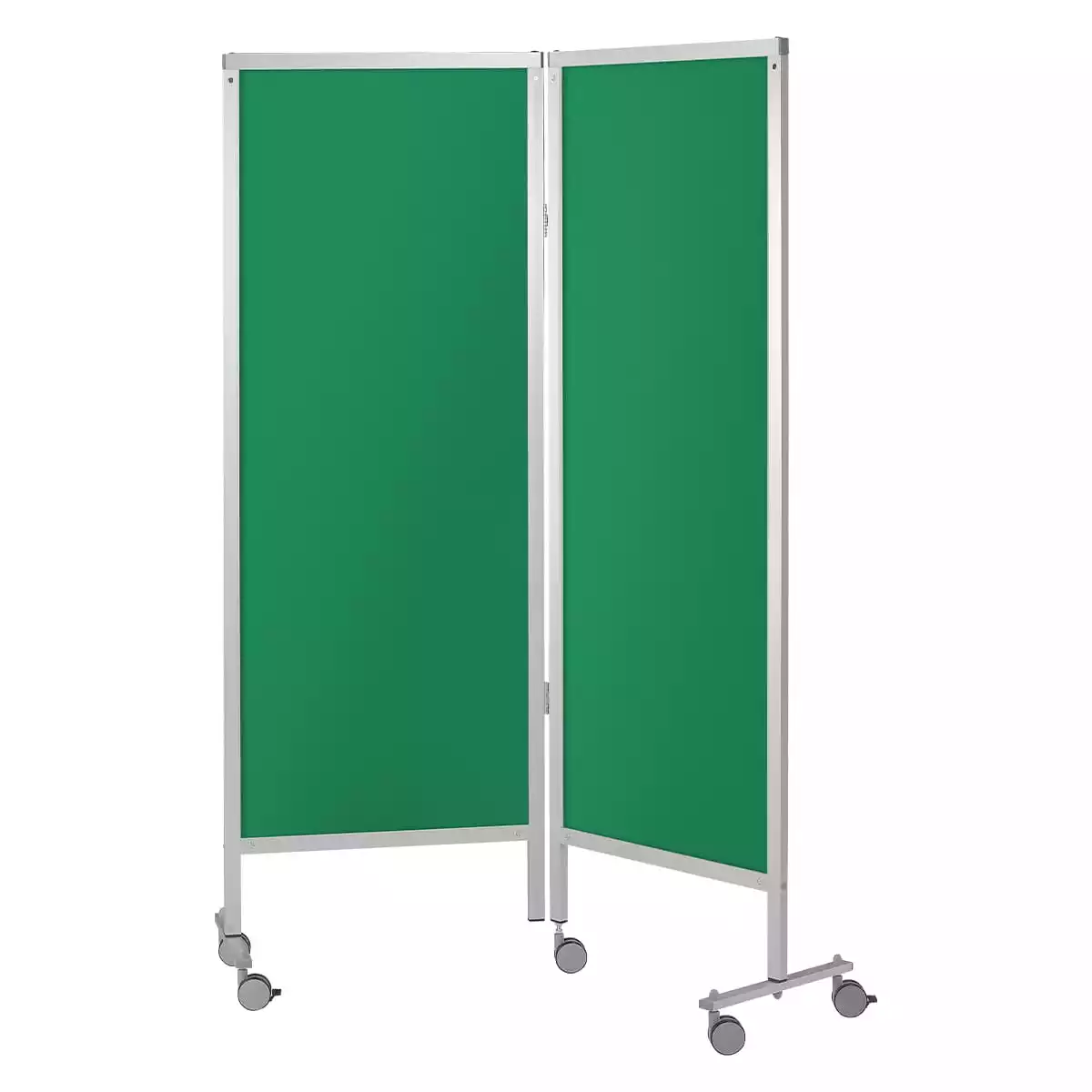  Folding screen on wheels